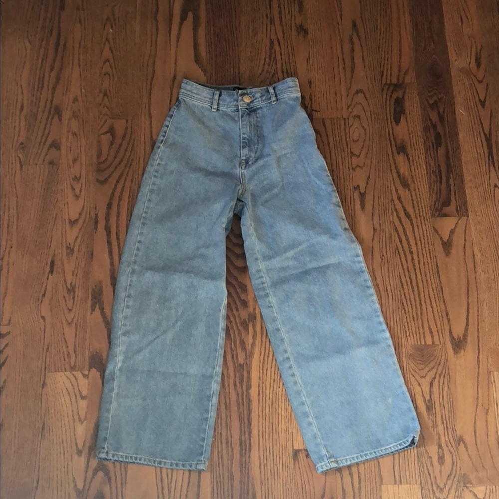 BDG wide leg denim culottes size 24